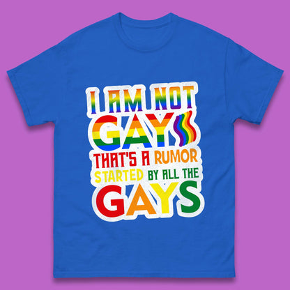 I Am Not Gay Mens T-Shirt