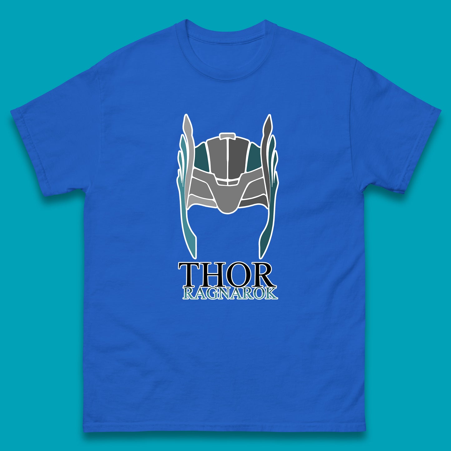 Thor Ragnarok Marvel Avenger Thor Helmet Superhero Movie Character Thor Helmet Ragnarok Mens Tee Top