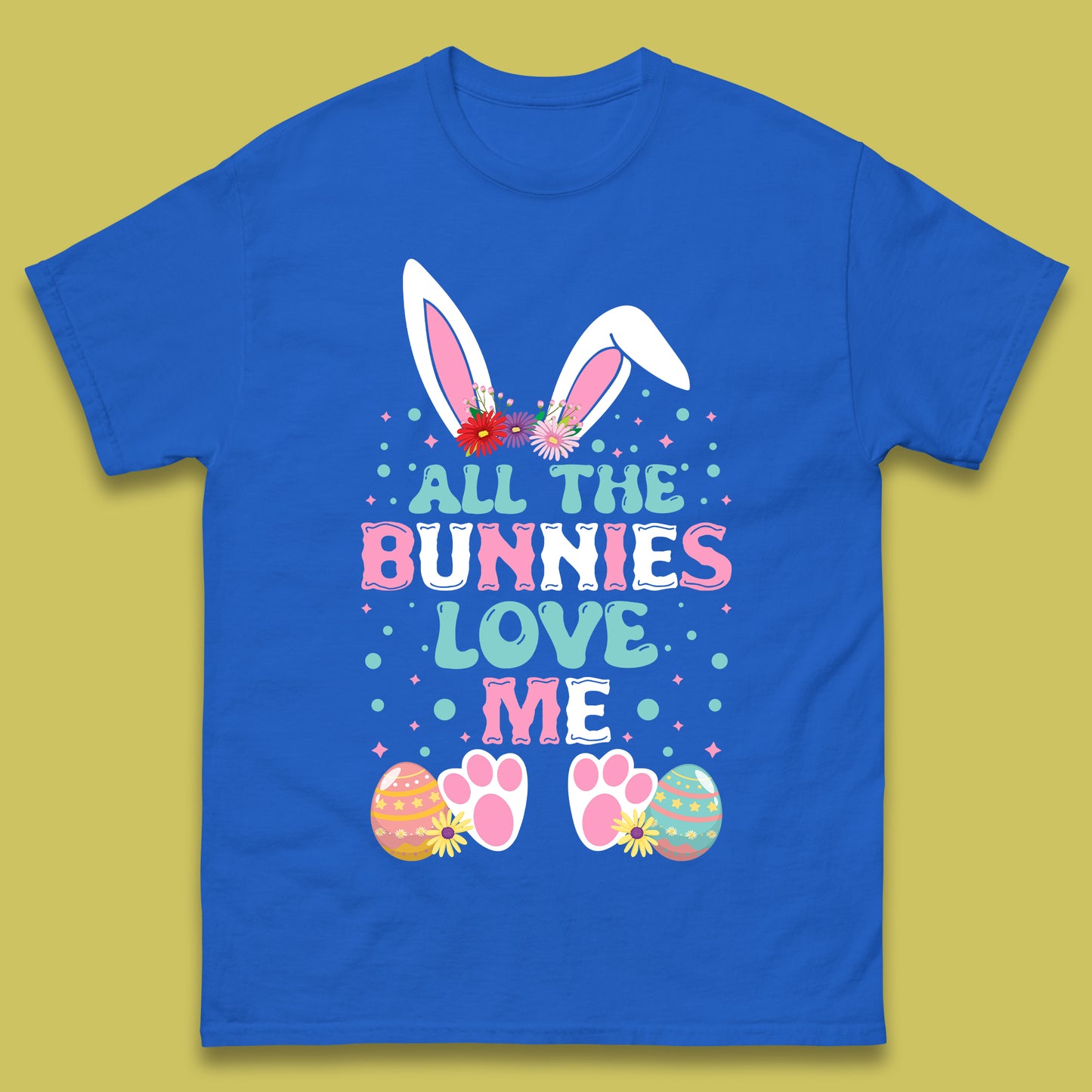 All The Bunnies Love Me Mens T-Shirt