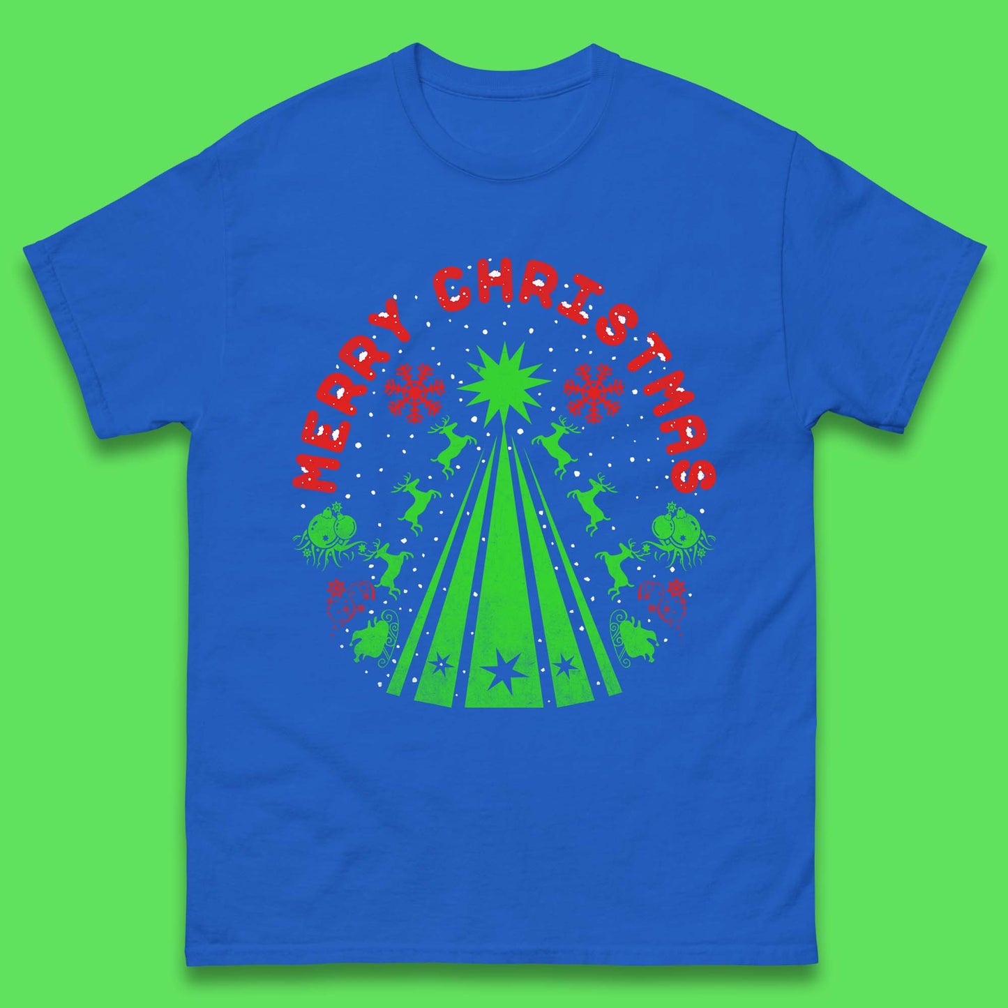 merry christmas reindeers t shirt