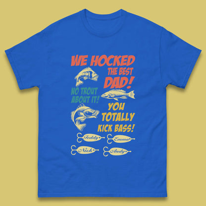 Personalised We Hocked The Best Dad Mens T-Shirt