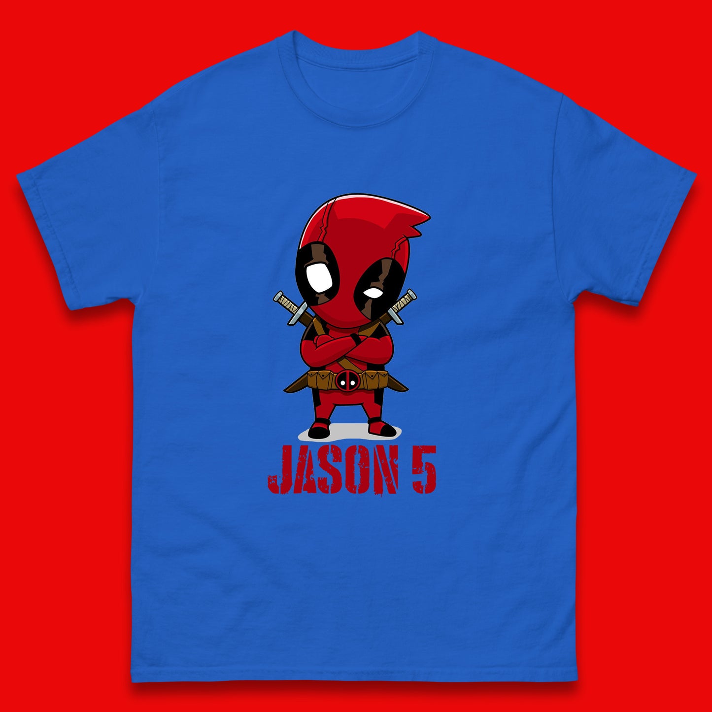 Personalised Deadpool T Shirt for Sale