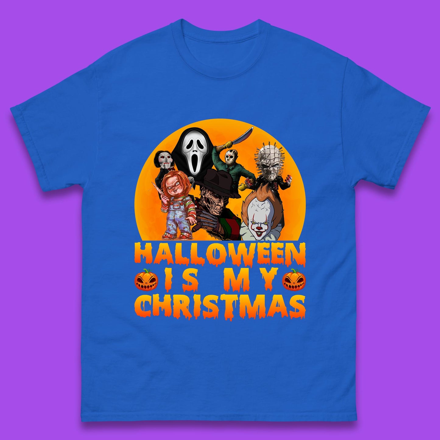 iconic horror movie characters t shirt