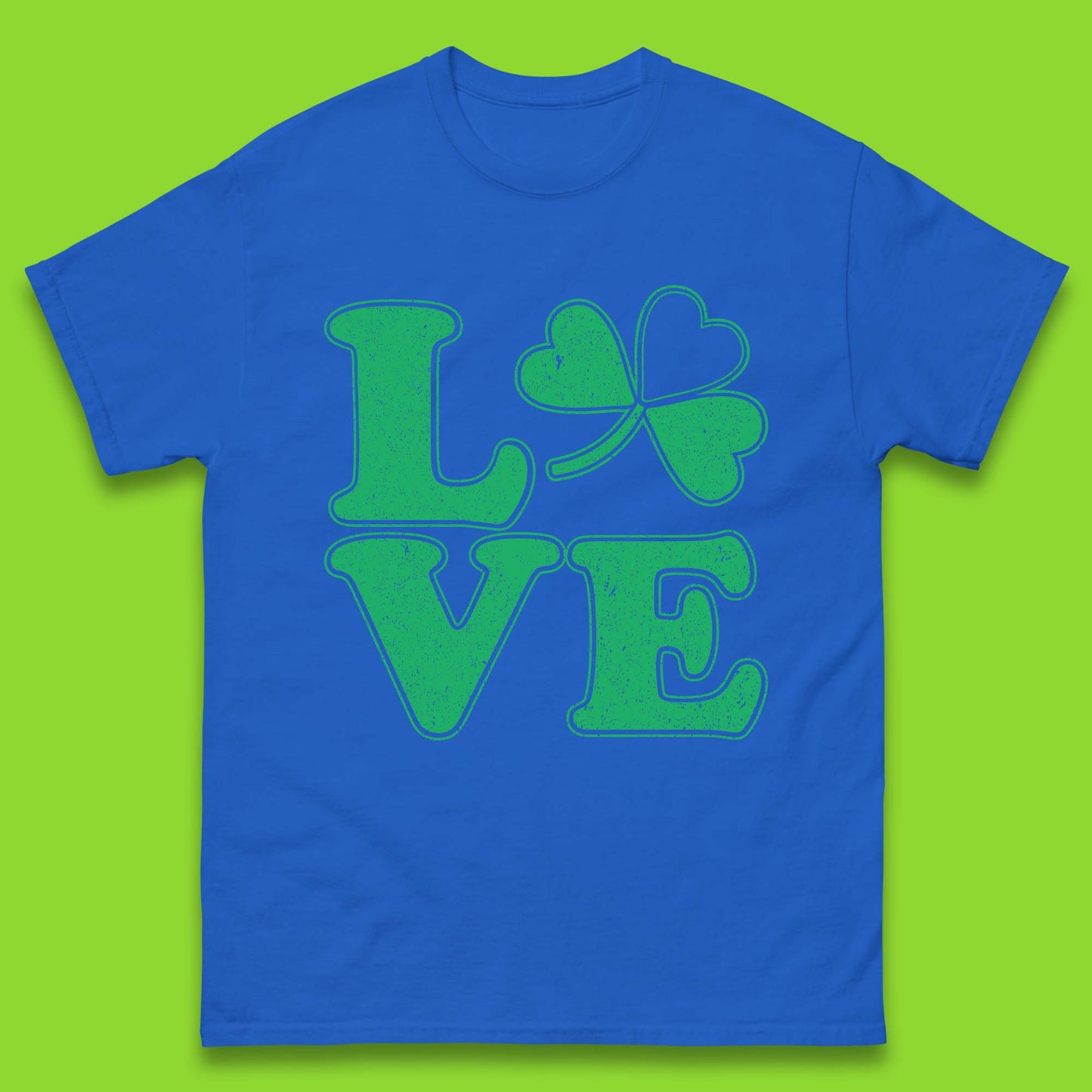 Shamrock Love Mens T-Shirt