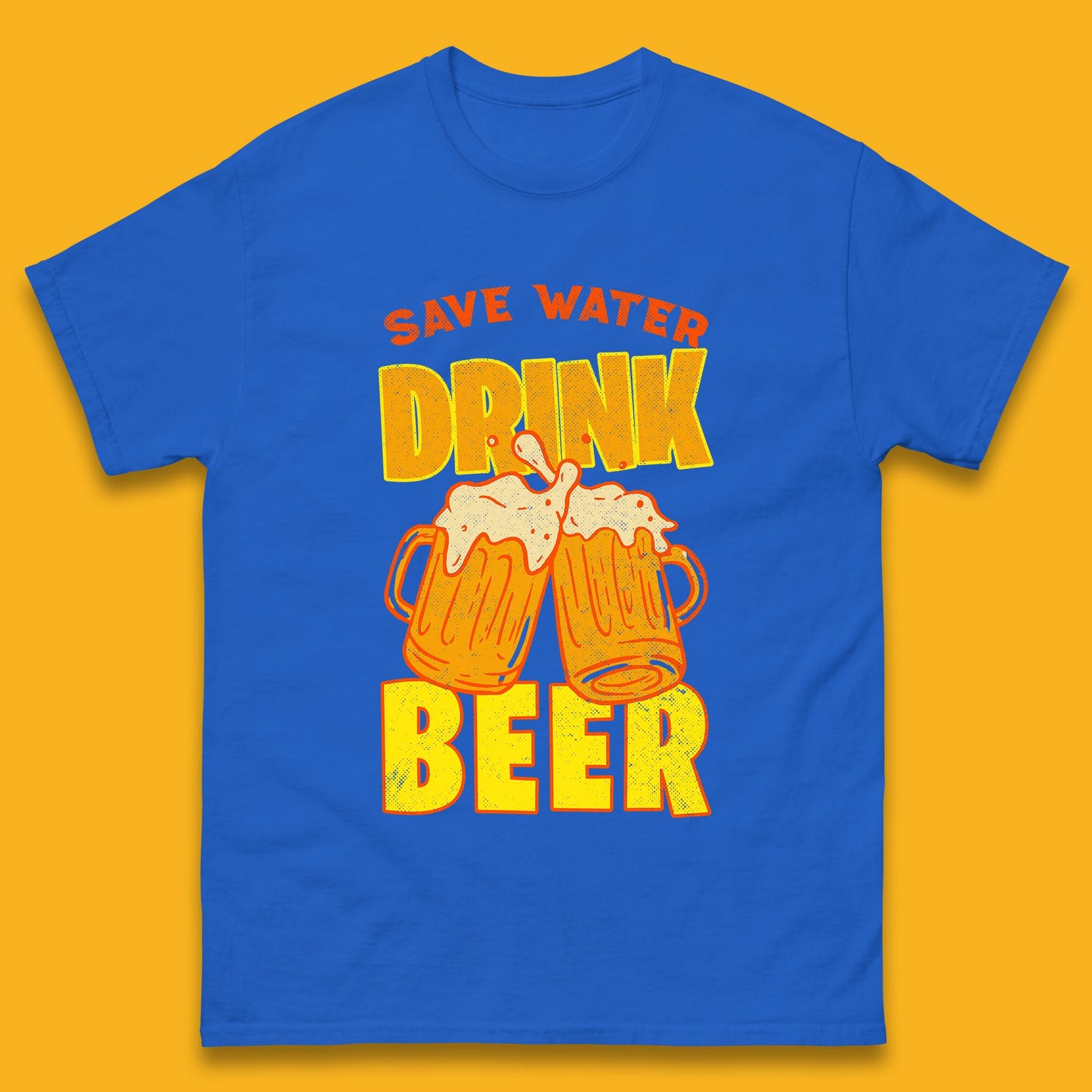 Save Water Drink Beer Day Drinking Beer Saying Beer Quote Funny Alcoholism Beer Lover Mens Tee Top