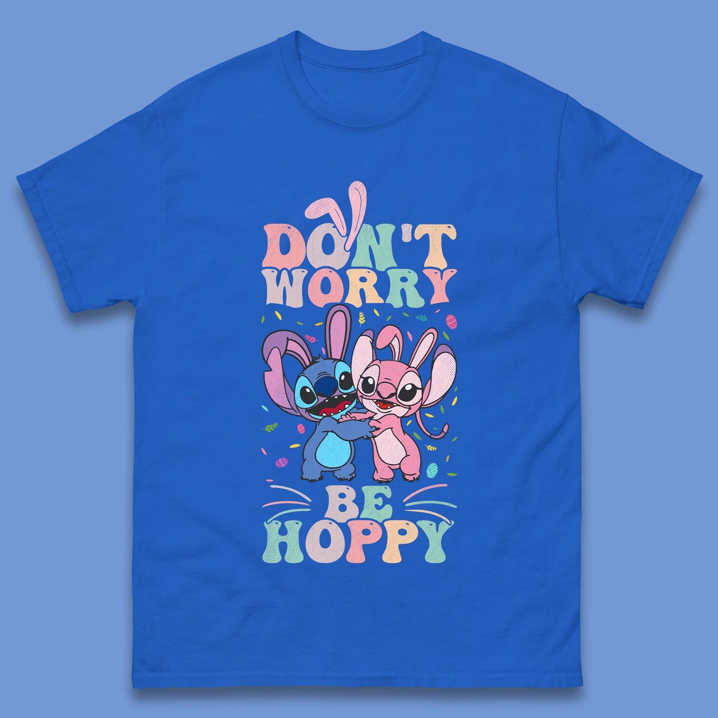 Don't Worry Be Hoppy Mens T-Shirt