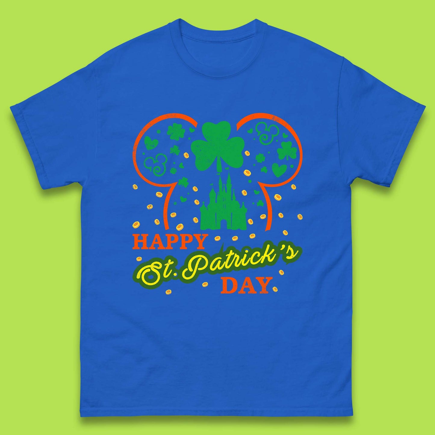 Disney Happy St. Patrick's Day Mens T-Shirt