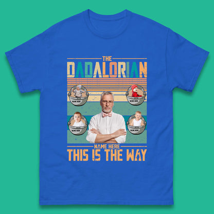 Personalised The Dadalorian Mens T-Shirt