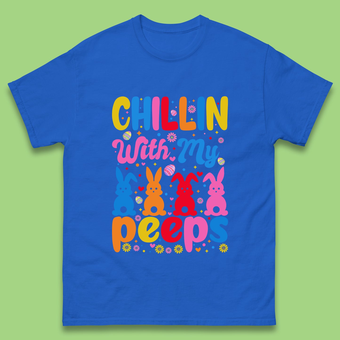 Chillin With My Peeps Mens T-Shirt