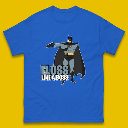 Batman Floss Like A Boss DC Comics Action Adventure Superheros Movie Character Mens Tee Top