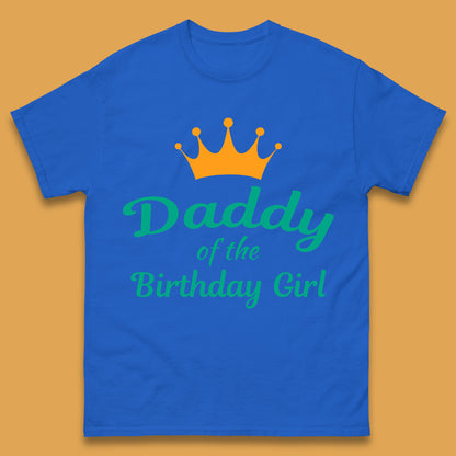 Daddy Of The Birthday Girl Mens T-Shirt