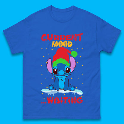 Current Mood Stitch Christmas Mens T-Shirt