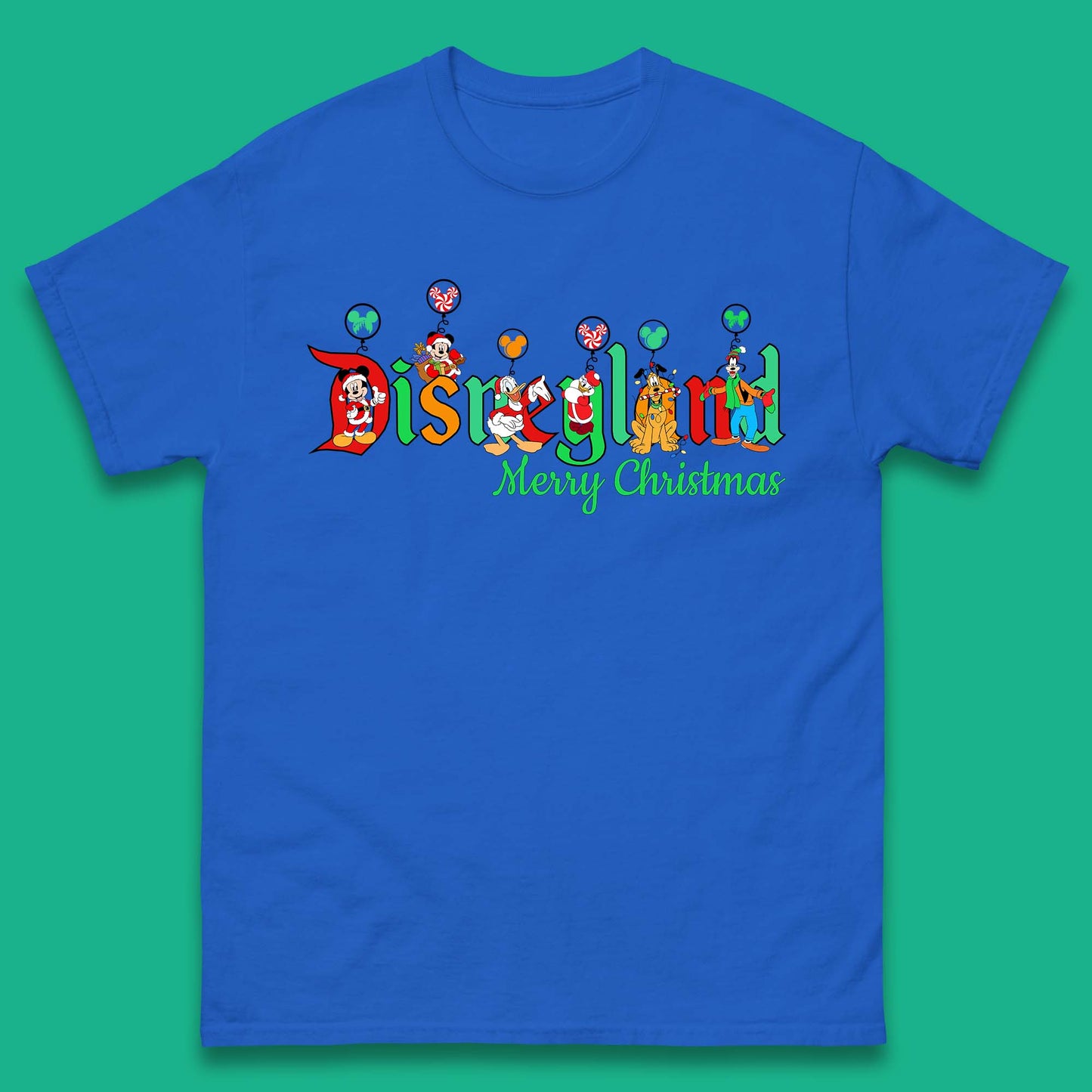 disneyland merry christmas disney mickey and friends t shirt