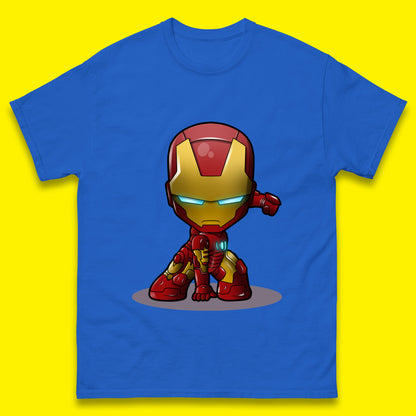 Marvel Avenger Iron Man Movie Character Ironman Costume Superhero Marvel Comics Mens Tee Top