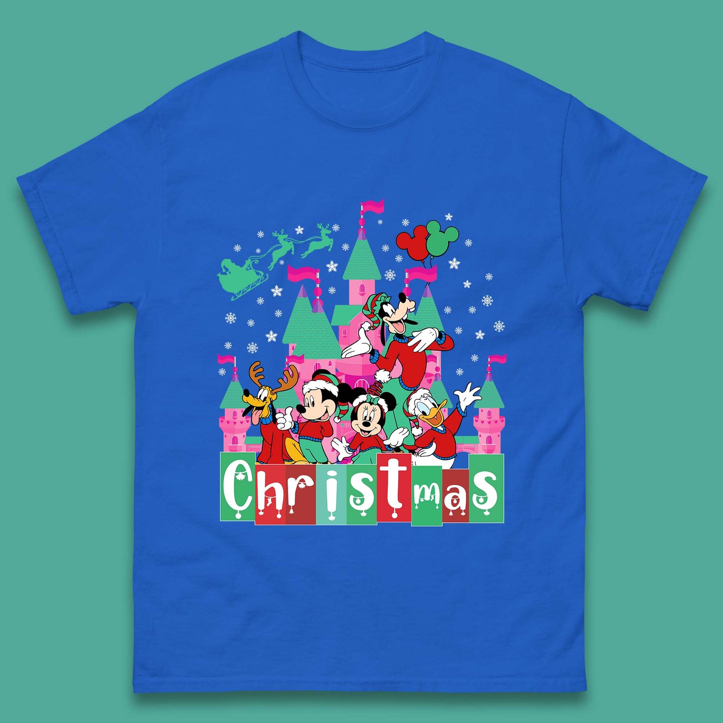 christmas disneyland t shirt