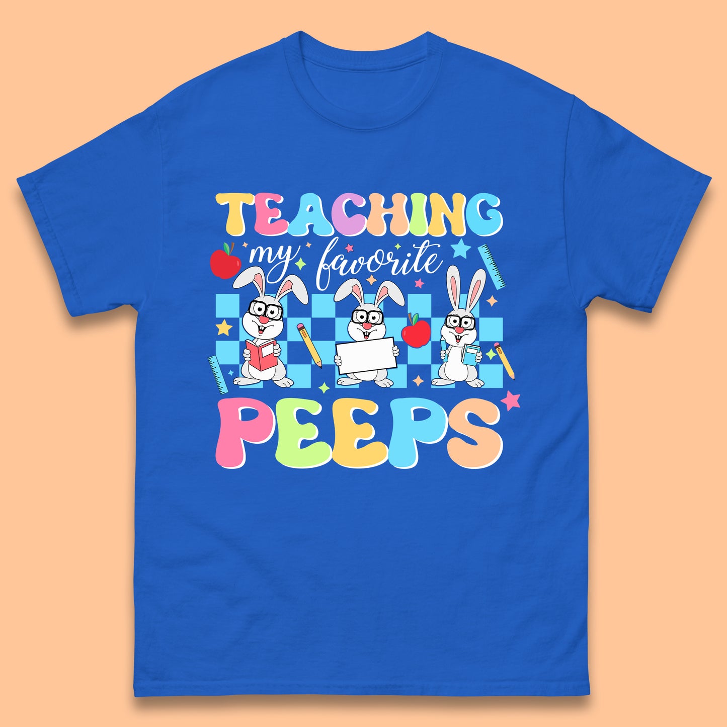 Teaching My Favourite Peeps Mens T-Shirt