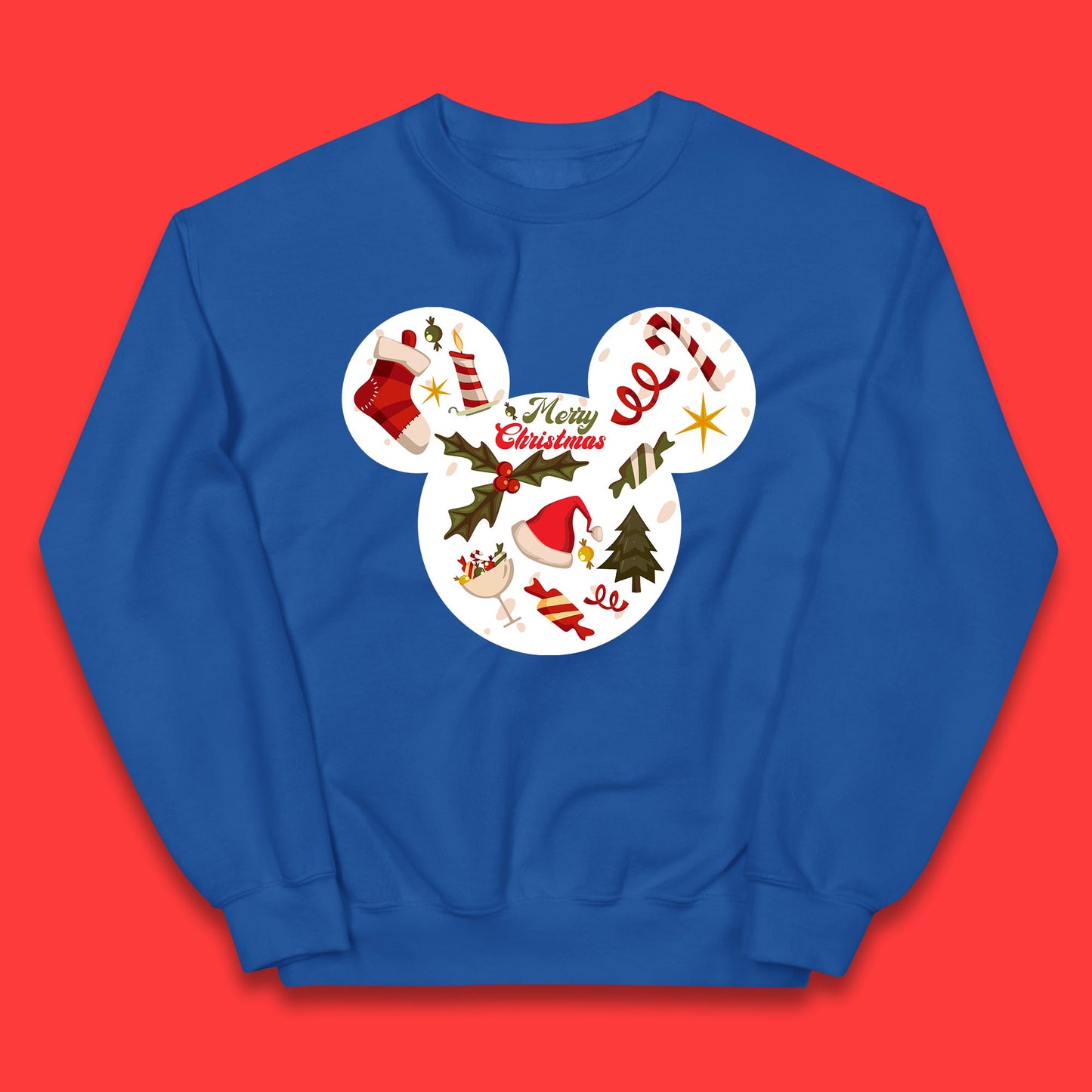 mickey mouse christmas jumper