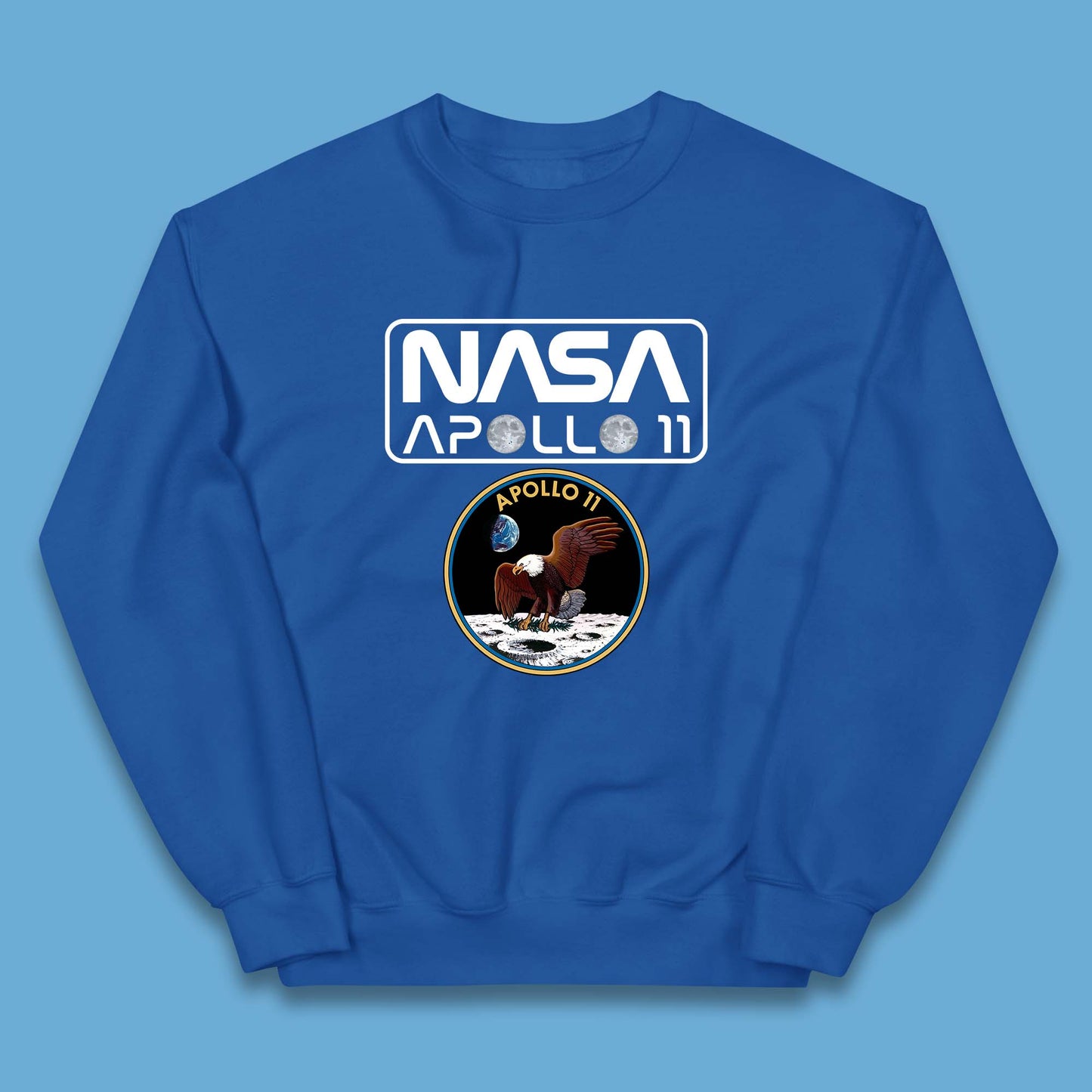 Nasa Apollo 11 First Lunar Landing Moon Rocket Astronomy Kids Jumper