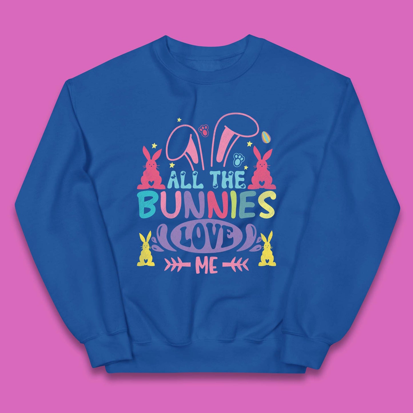 All The Bunnies Love Me Kids Jumper