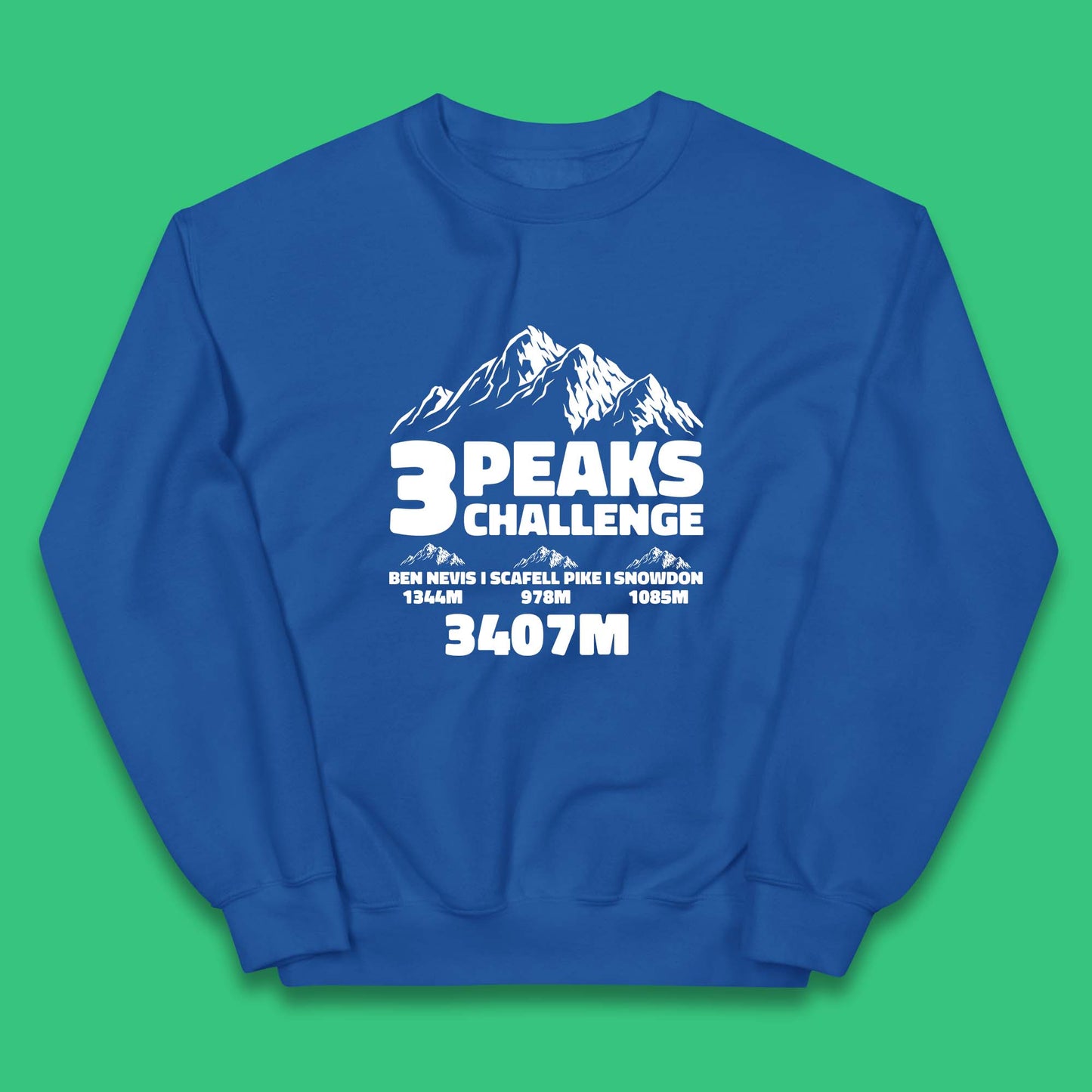 3 Peaks Challenge Kids Jumper