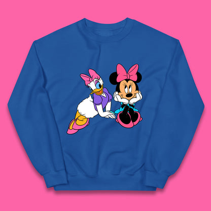 Daffy Duck and Minnie Mouse Sweatshirt UK