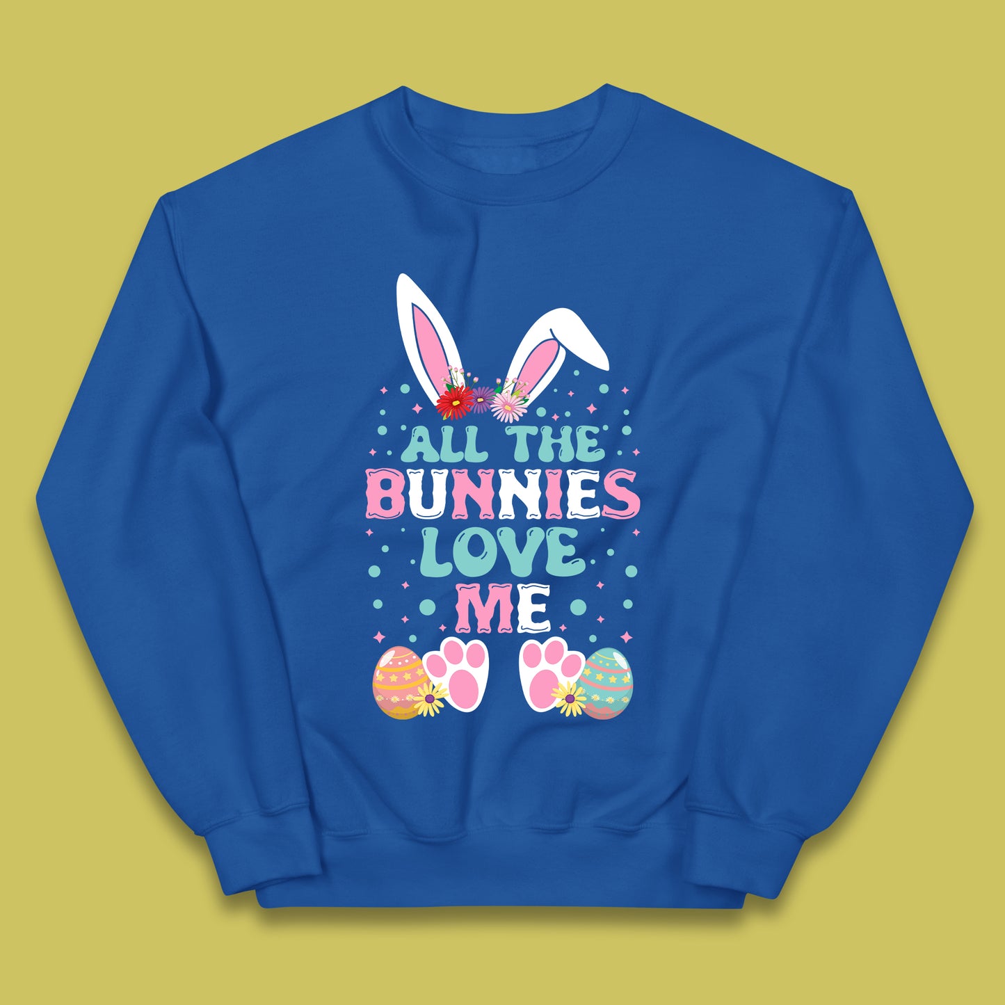 All The Bunnies Love Me Kids Jumper