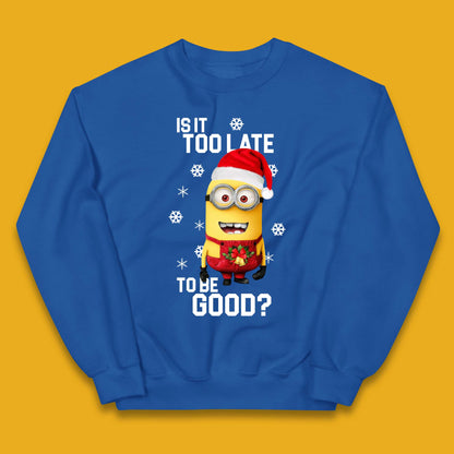 Minion Christmas Kids Jumper