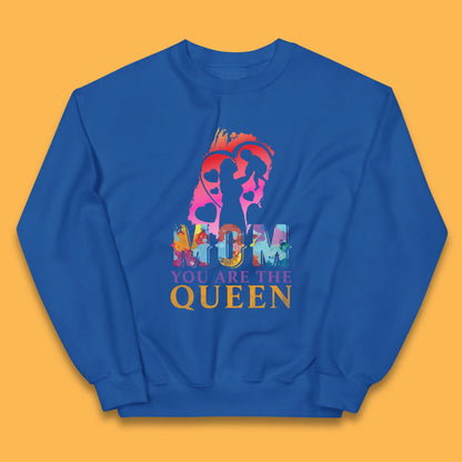 Mom You Are The Queen Kids Jumper