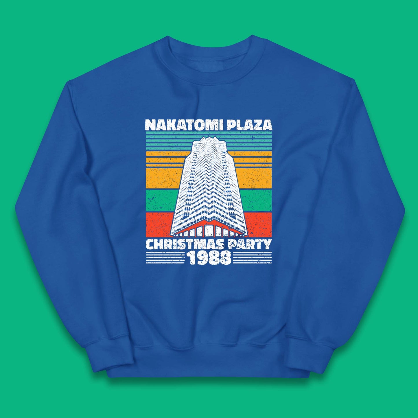 Nakatomi Plaza Christmas Party Kids Jumper