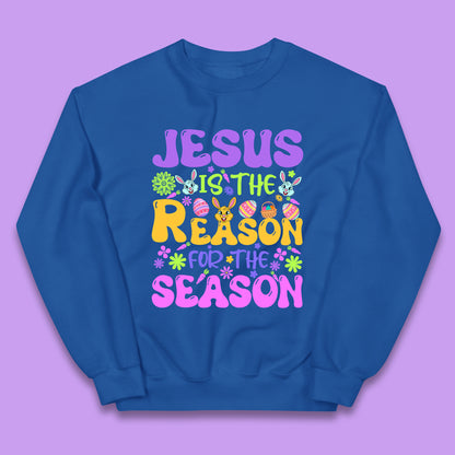 Jesus Is The Reason For The Season Kids Jumper