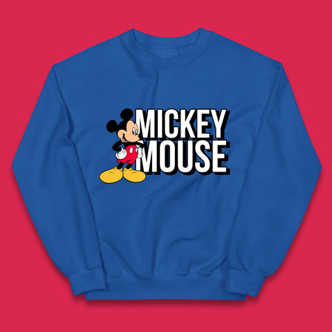 Disney Mickey Mouse Cartoon Character Disneyland Walt Disney Vacation Trip Disney World Kids Jumper