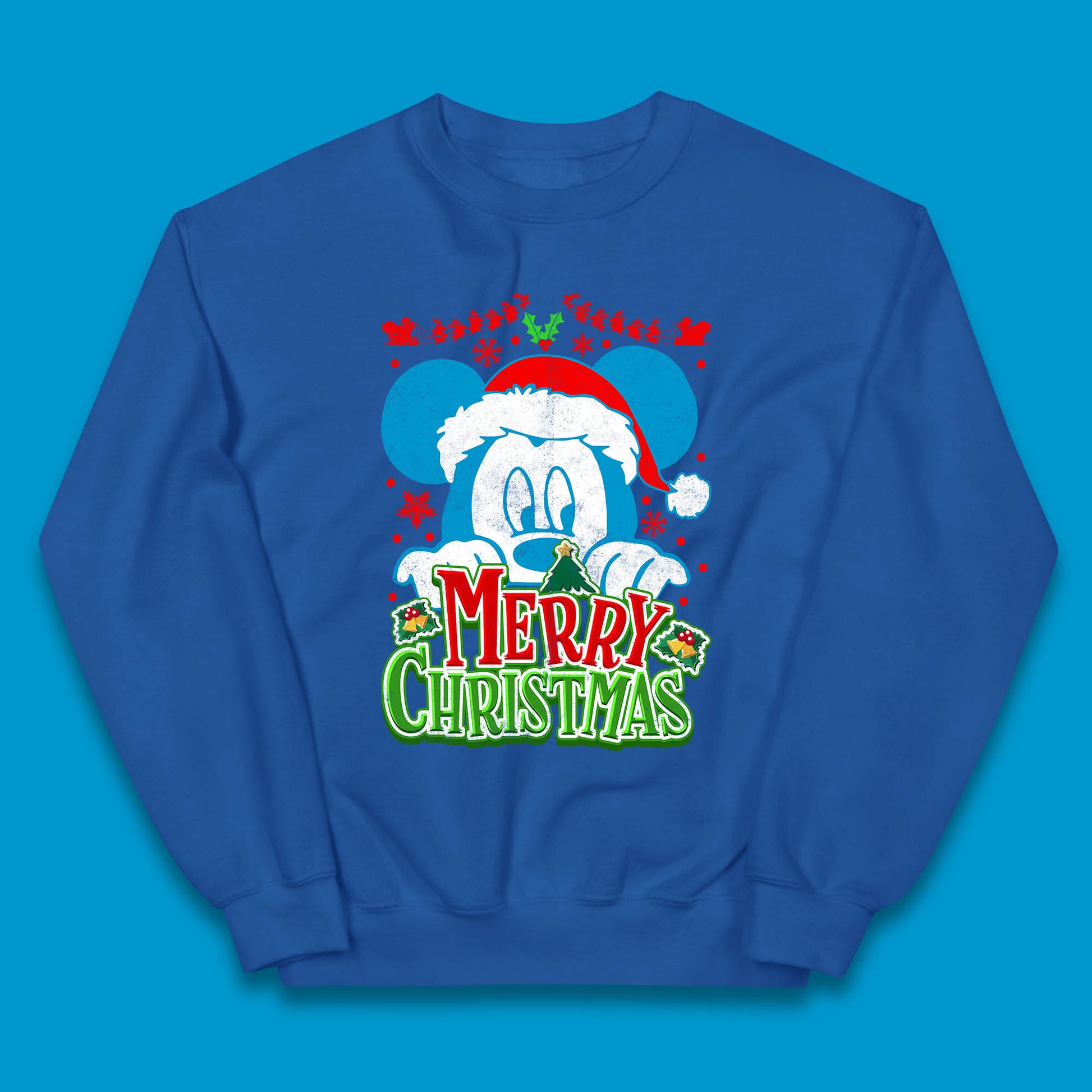 mickey mouse christmas jumper