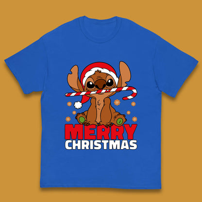 Gingerbread Stitch Christmas Kids T-Shirt