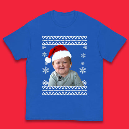 Santa Hasbulla Magomedov Christmas Kids T-Shirt