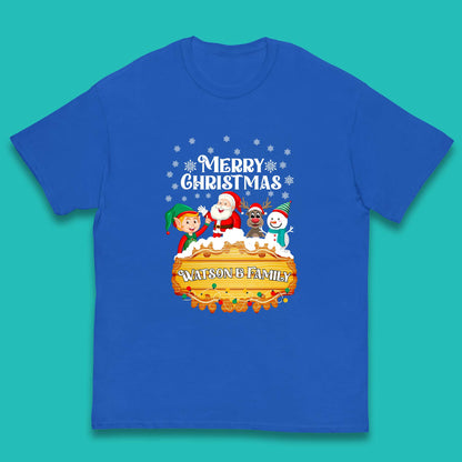 watson family christmas t shirt