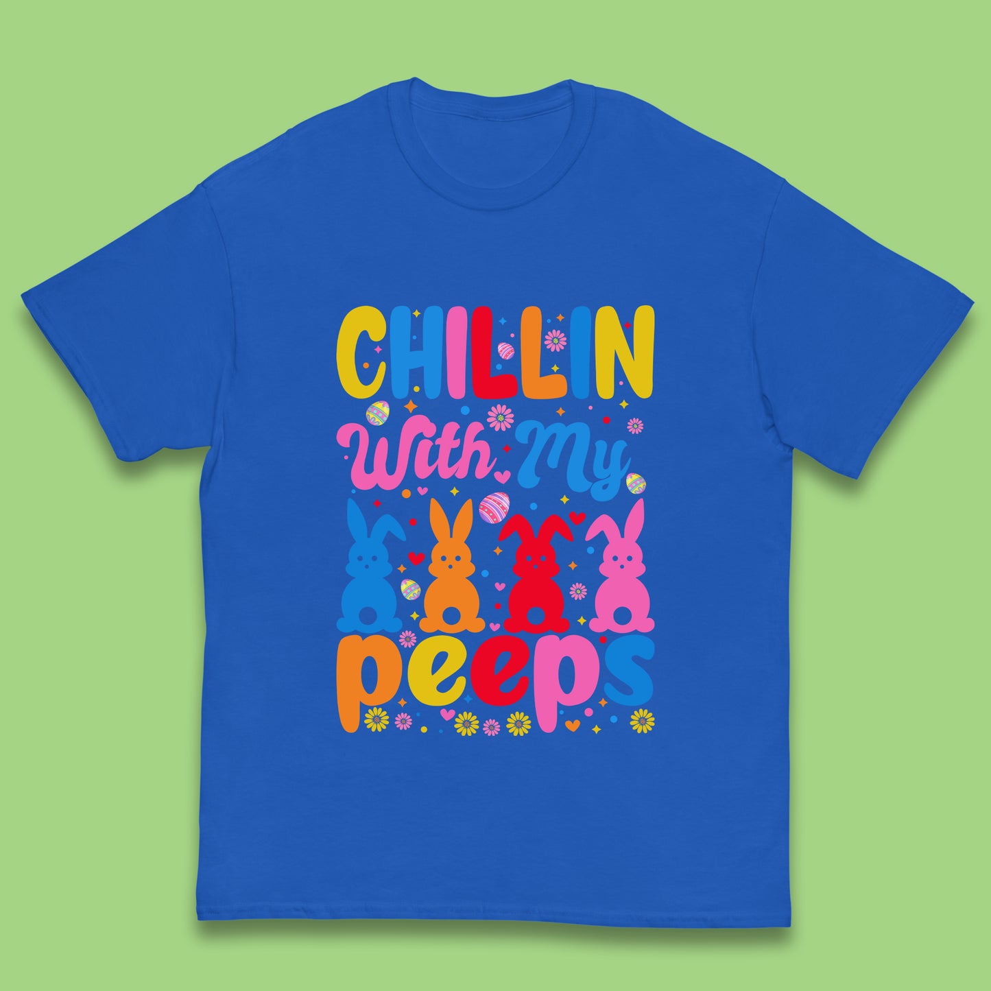 Chillin With My Peeps Kids T-Shirt