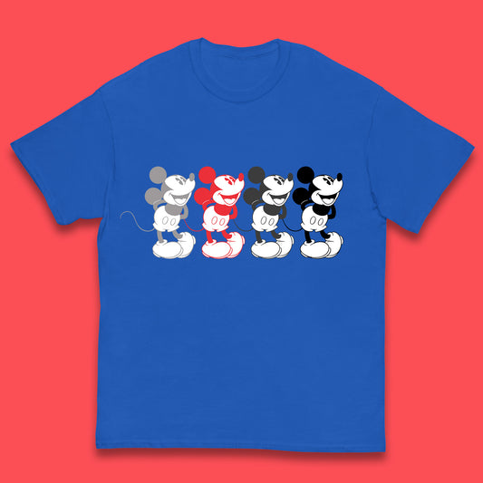 Disney Mickey Mouse Minnie Mouse Face Cartoon Character Disneyland Vacation Trip Disney World Kids T Shirt