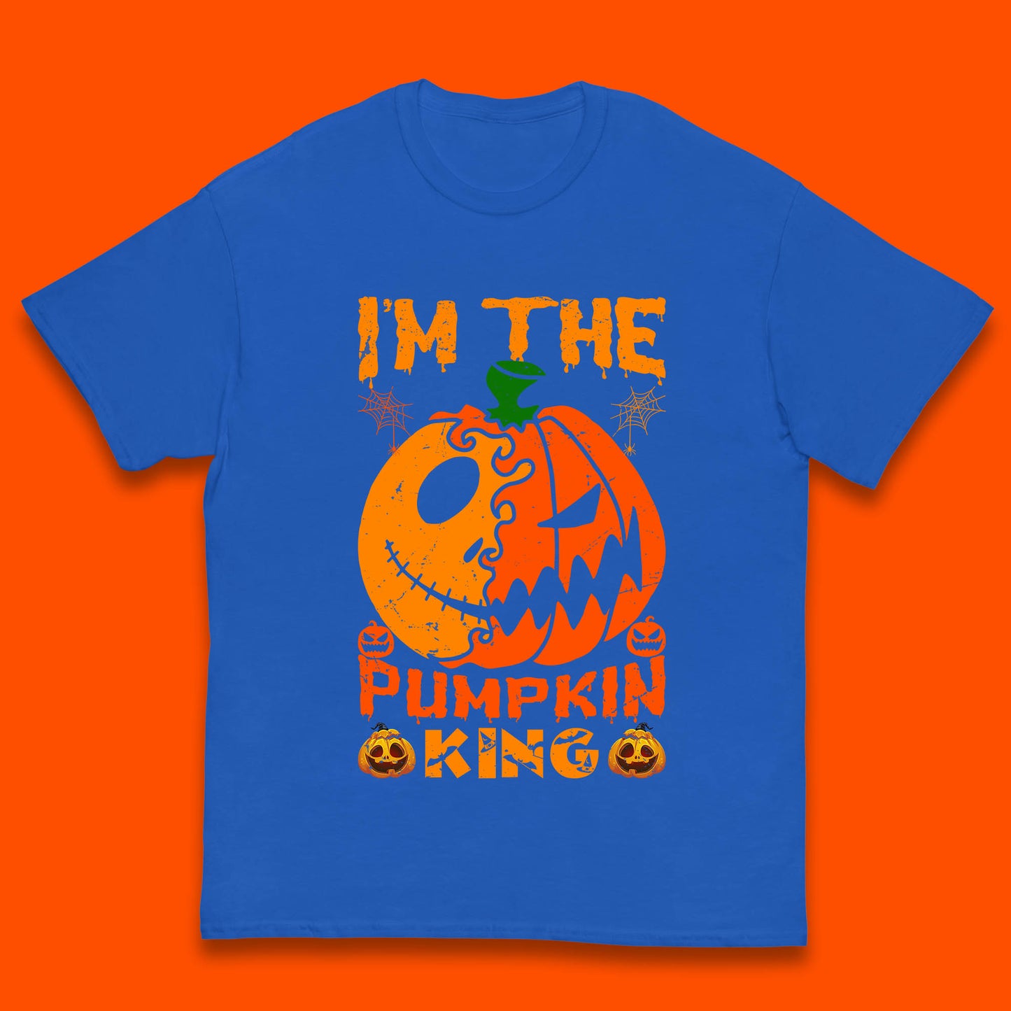 I'm The Pumpkin King Halloween Jack Skellington Pumpkin Nightmare Before Christmas Kids T Shirt