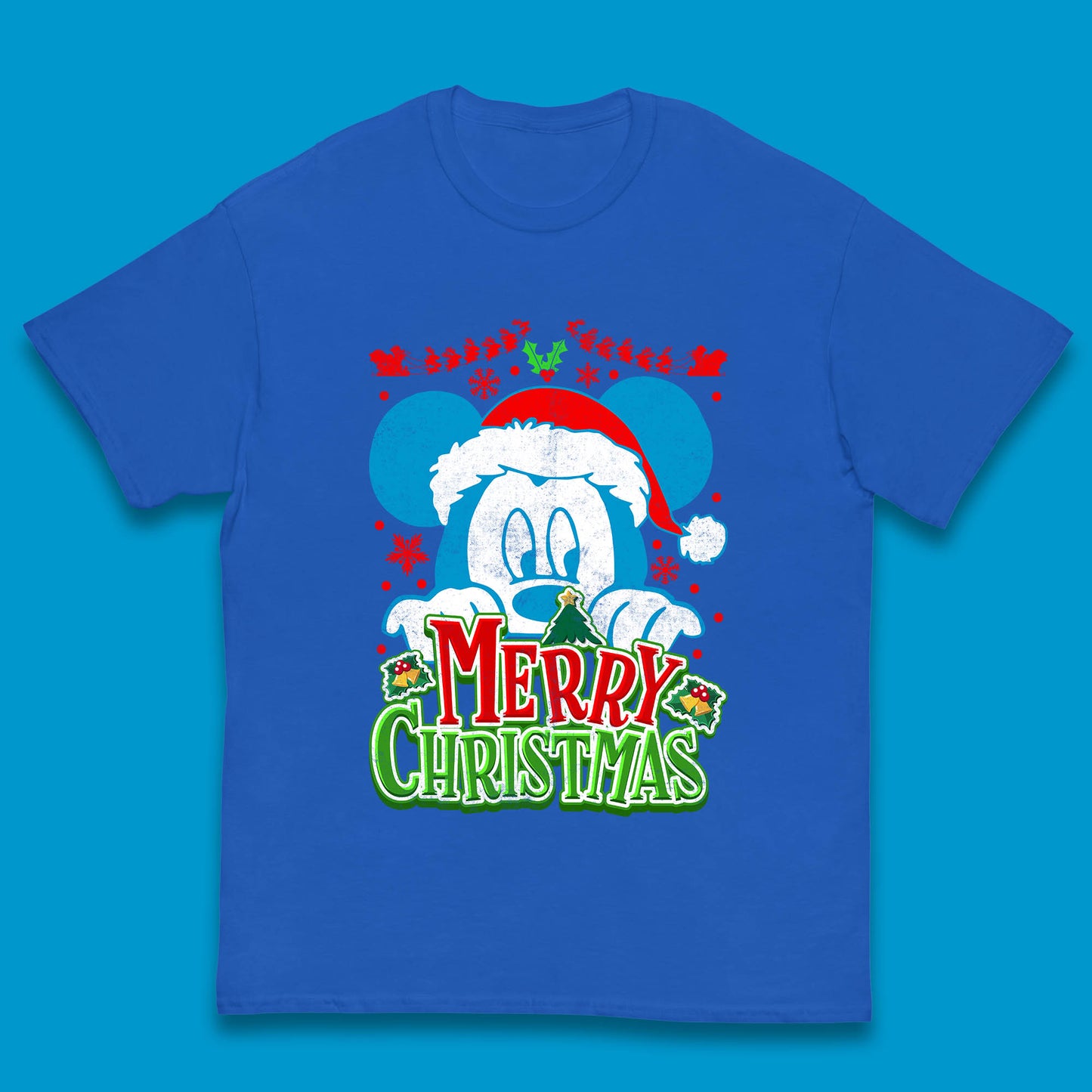 mickey mouse christmas t shirt