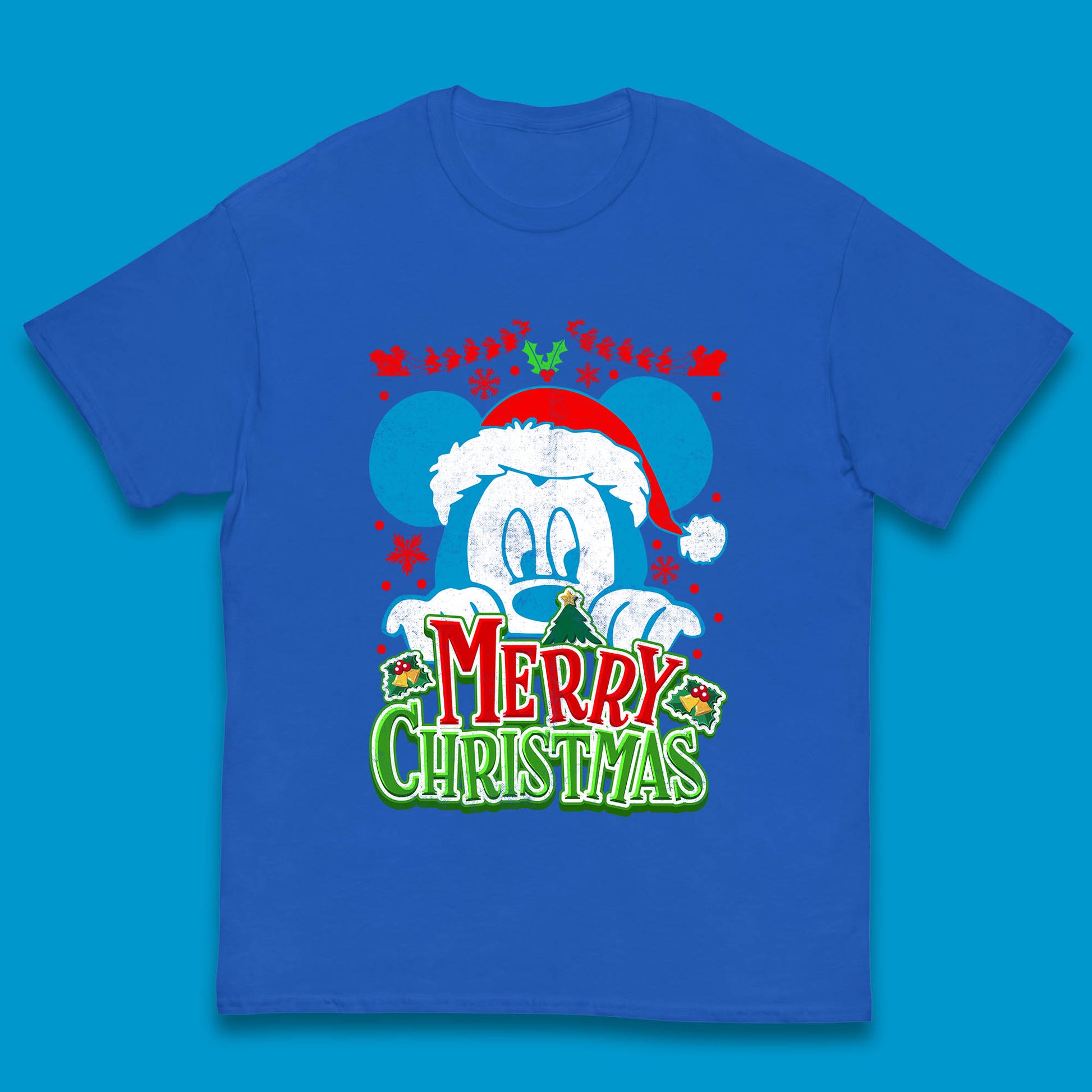 mickey mouse christmas t shirt