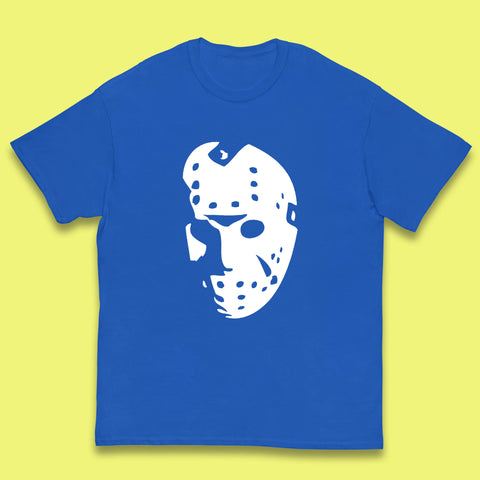 Halloween Jason Voorhees Horror Face Mask Friday The 13th Horror Movie Character Kids T Shirt