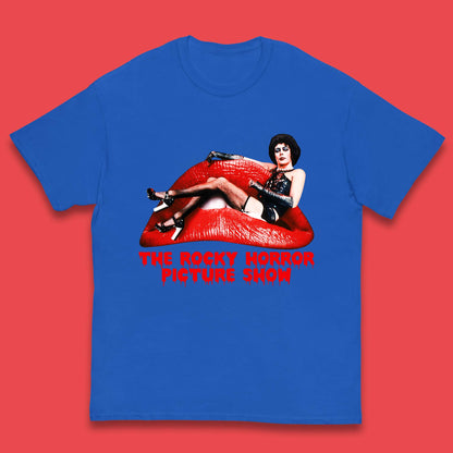 The Rocky Horror Show Halloween Horror Movie Red Lips Kids T Shirt