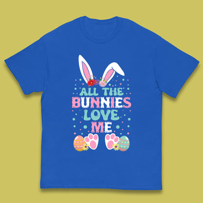 All The Bunnies Love Me Kids T-Shirt