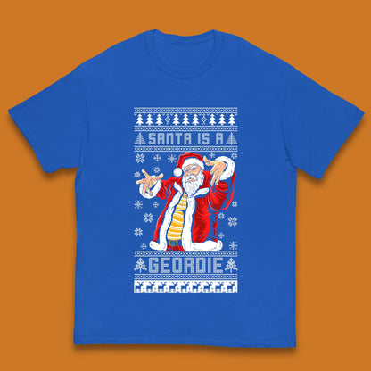 Santa Is A Gerodie Christmas Kids T-Shirt