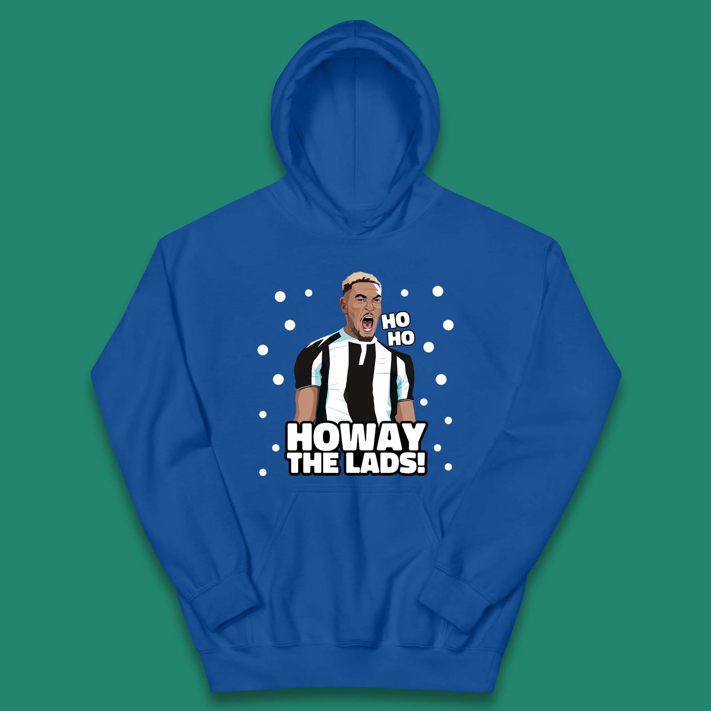 Howay The Lads! Christmas Kids Hoodie