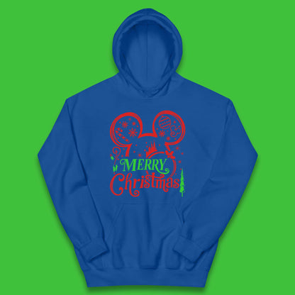 mickey mouse head christmas hoodie