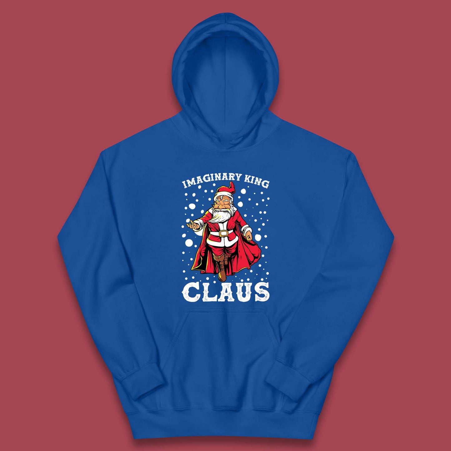 Imaginary King Claus Christmas Kids Hoodie