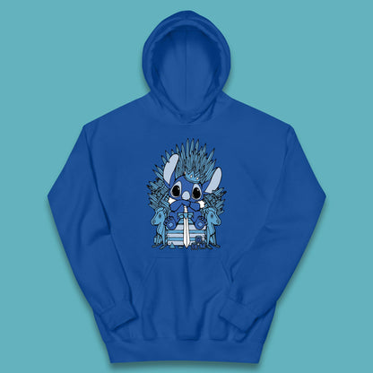 Disney Stitch Game Of Thrones Movie Parody The Throne Lilo And Stitch Kids Hoodie