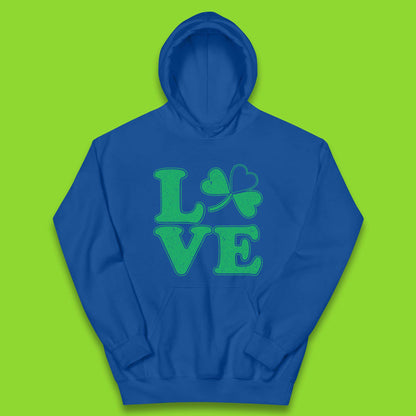 Shamrock Love Kids Hoodie