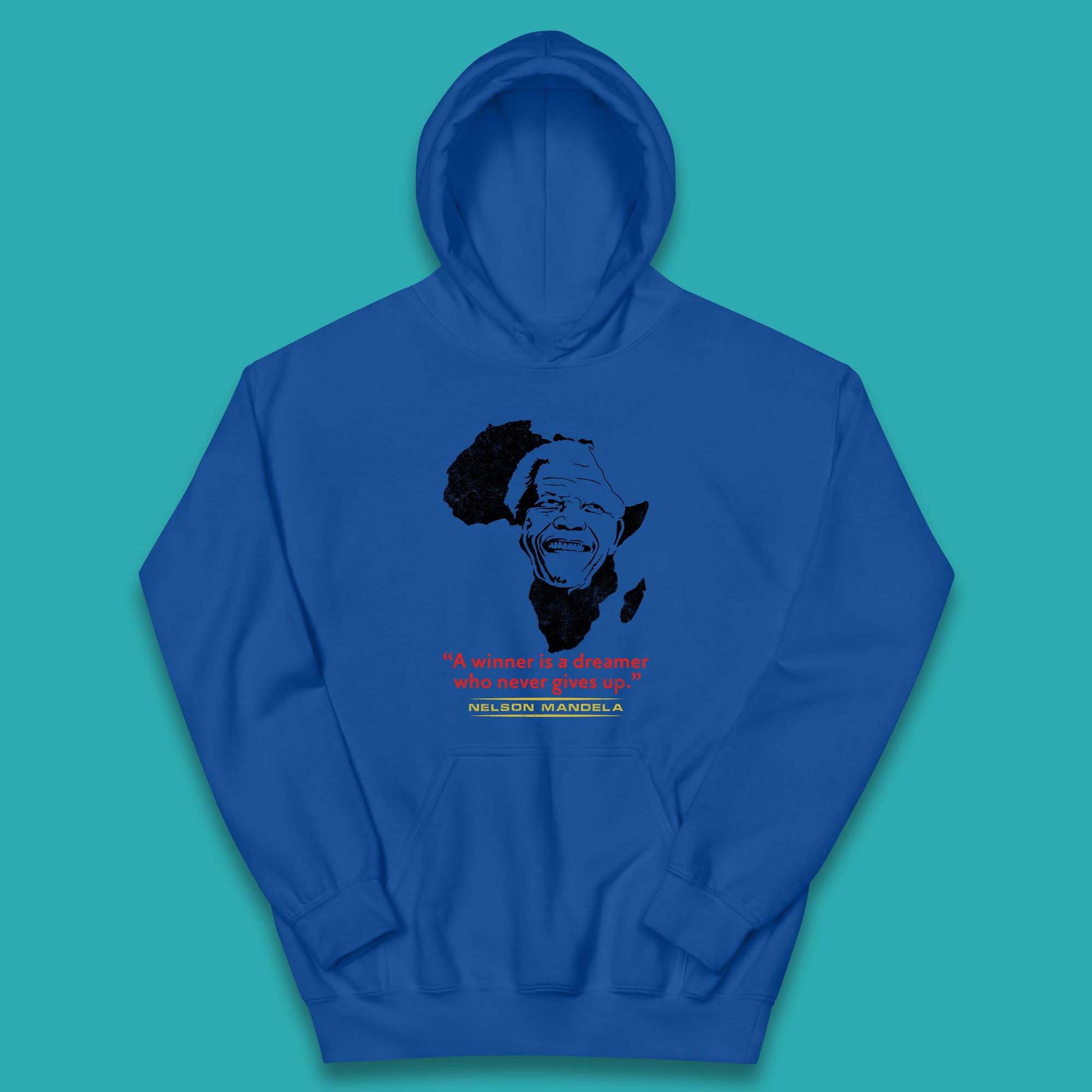 A Winner Is A Dreamer Who Never Give Up Kids Hoodie